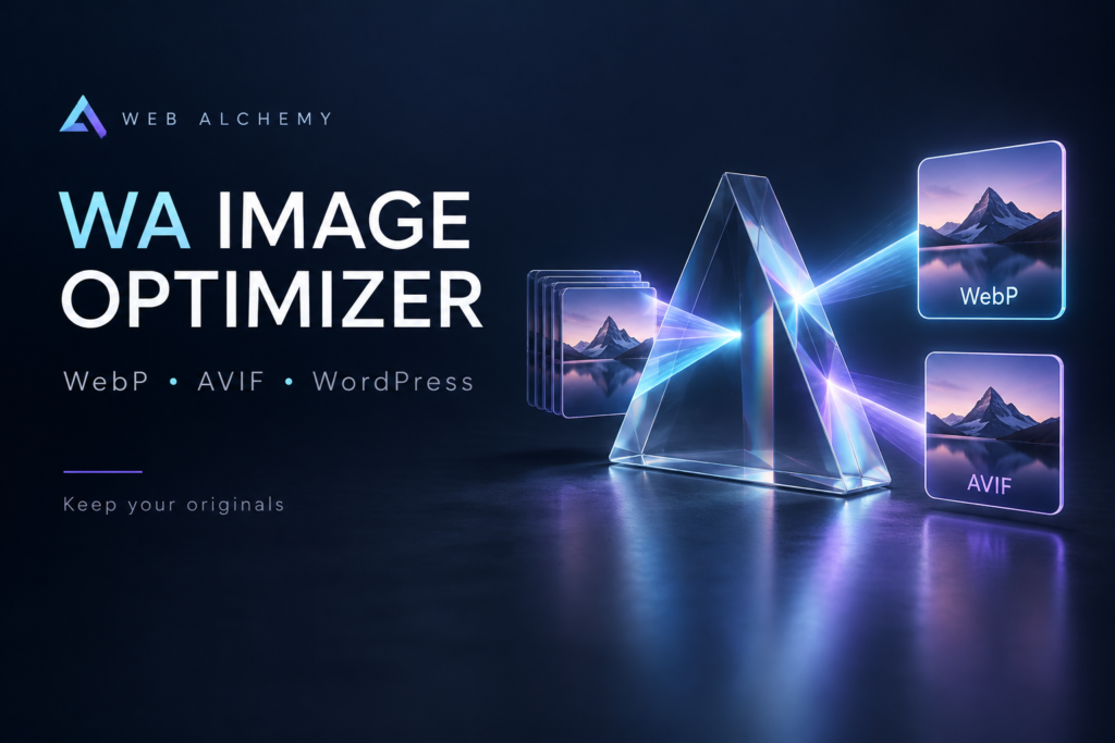 WA Image Optimizer — обкладинка продукту