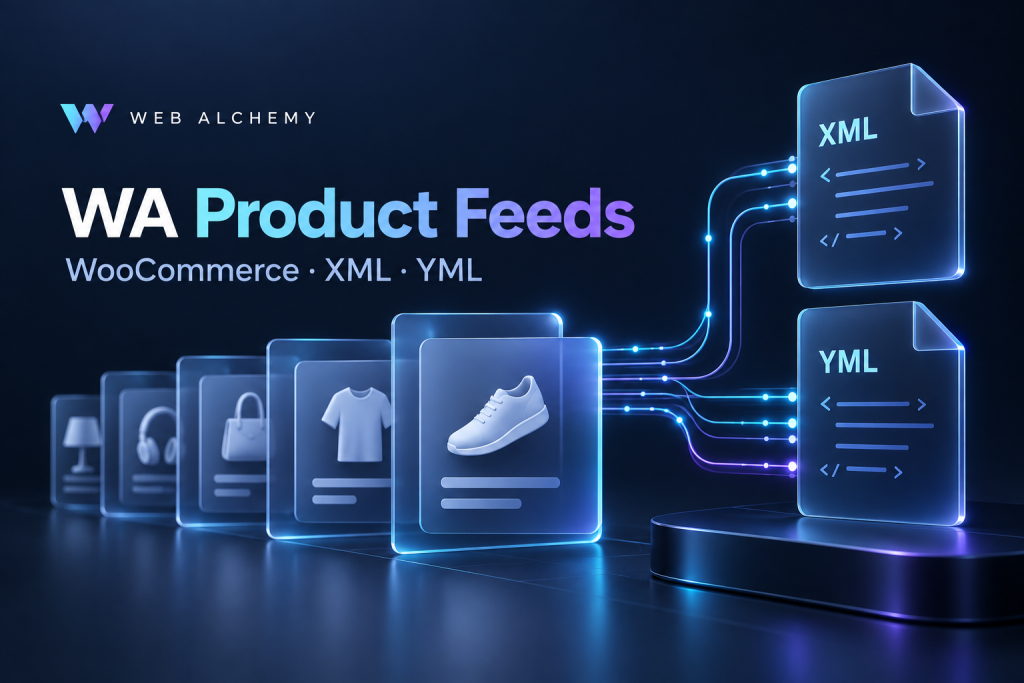 WA Product Feeds — Commerce Suite — обкладинка продукту