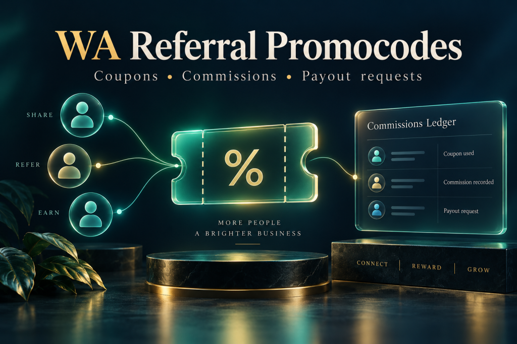 WA Referral Promocodes — обкладинка продукту